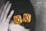 Vintage clip on earrings