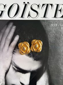 Vintage clip on earrings