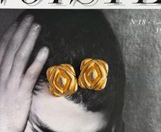 Vintage clip on earrings