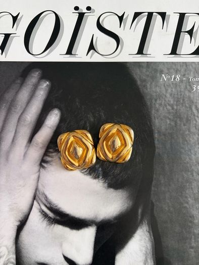 Vintage clip on earrings