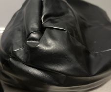 Bean bag leather chair