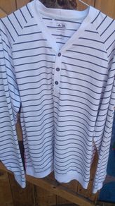 Adidas long sleeve golf shirt XL