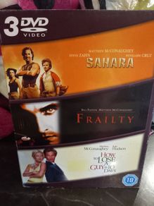 Matthew Mcconaughey 3 Dvd Collection