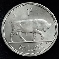 Ireland - 1964 - Shilling - Bull - UNC - KM.14a - [2333]