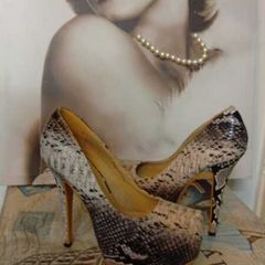 Black High Heels Size 41