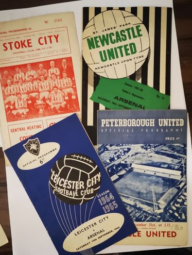 1960s Football Programmes
