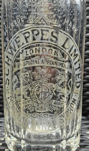 Schweppes Limited Glass Soda Siphon.