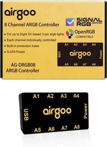 Airgoo Magnetic 8-Port ARGB Controller 5V 3-Pin