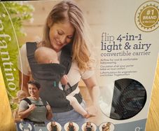Infantino Flip 4-in-1 Light & Airy Baby Carrier
