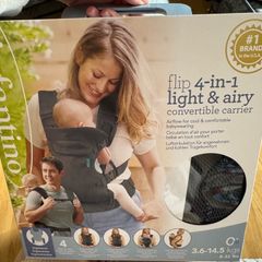 Infantino Flip 4-in-1 Light & Airy Baby Carrier