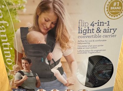 Infantino Flip 4-in-1 Light & Airy Baby Carrier