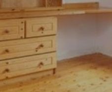 Pine Drawers x 2 and One Desk Top