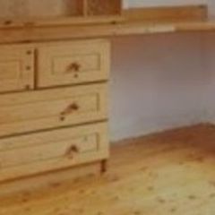 Pine Drawers x 2 and One Desk Top