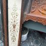 Antique Victorian or Edwardian Cast Iron Tiled Fireplace circa 1890 to 1905 Image 2