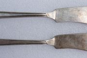 Vintage Sheffield  Silver Plate Knives