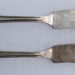 Vintage Sheffield  Silver Plate Knives