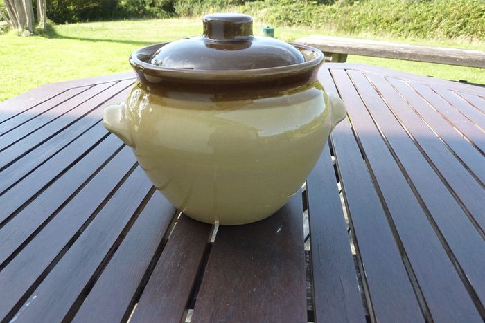 Vintage Granville storage pot