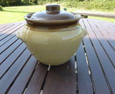 Vintage Granville storage pot