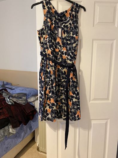 Lovely col cotton dress new