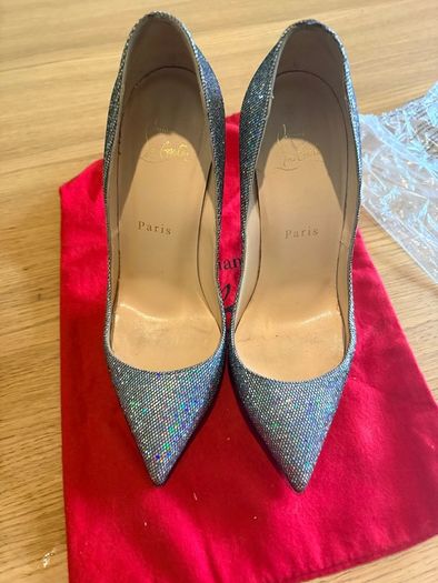 Louboutin So Kate Sparkle 120mm