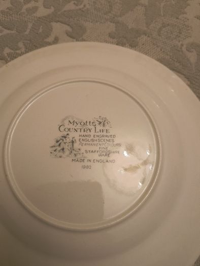 Myotts - Country Life Plates.