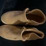 Girls gold ankle boots Image 5