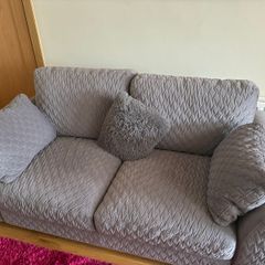 2 x 2 Seater Fabric Sofas, sold as a pair or separately