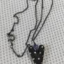 Sterling silver heart pendant necklace Image 2