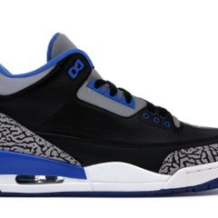 Nike Air Jordan 3 Retro Sport Blue UK 11/ US 12 DEADSTOCK