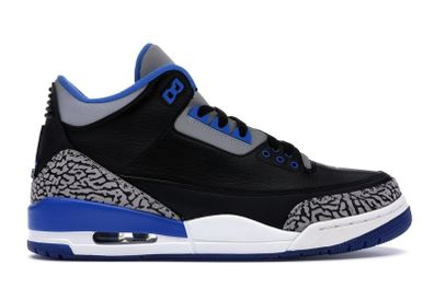 Nike Air Jordan 3 Retro Sport Blue UK 11/ US 12 DEADSTOCK