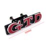 3D GTD GTID grill Golf MKIV car sticker Golf MKV car logo Golf MKVII car emblem Polo 9N2 Polo N3 badge Image 2
