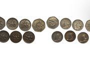 Barbados - 1 Dollar  And Twenty Five Cents 1973, 1981, 1989, 1990, 1994, 1996