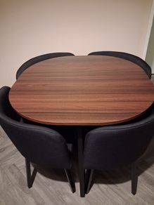Table and chairs