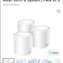 TP-Link Deco X1500 Mesh WLAN Set (3 Pack), Wi-Fi 6 AX1500 Dual Band Router & Repeater Image 3