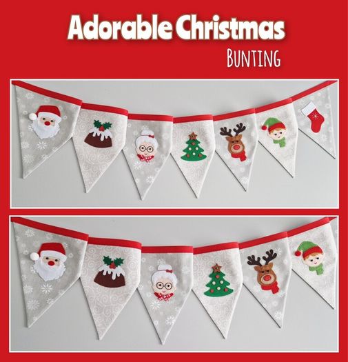 Adorable Christmas Bunting