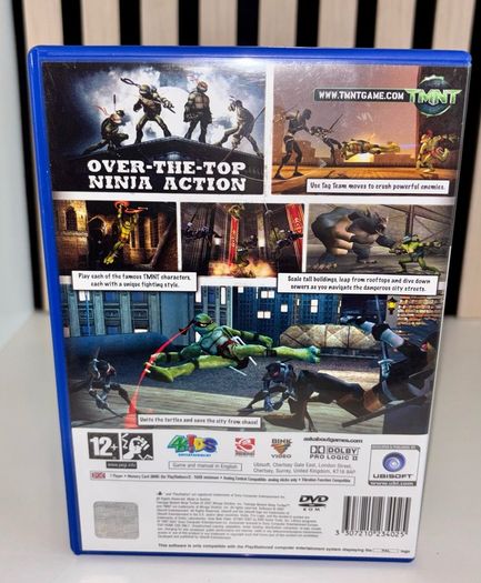 TMNT Teenage Mutant Ninja Turtles PS2