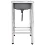 Camping Sink Single Basin Stainless Steel Image 2