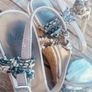 M&S Ladies Nude Wedge Sandal Size 6 Image 2