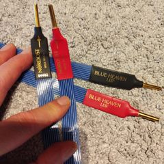Nordost blue heaven 2x3 meters speakers cable hi-end.