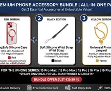 Phone Bundle Lanyard Wrist Strap  Magnetic Case iPhone 13 Pro Max to 16 pro | Brand New