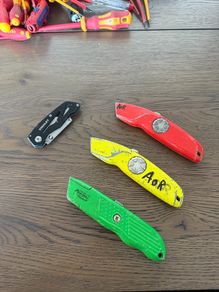 Stanley Knife set,
