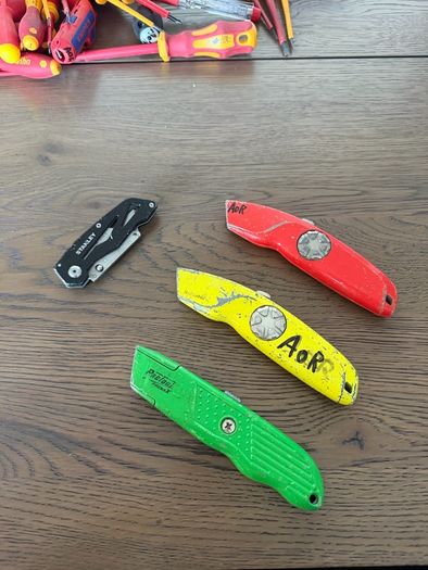 Stanley Knife set,