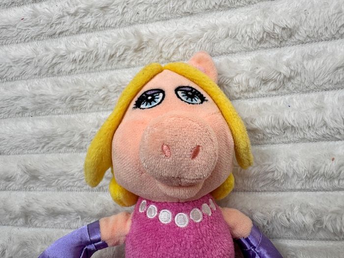 Miss Piggy Plush Disney Muppets Posh Paws approx. 23. cm. Used Please see photos