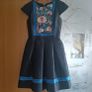 Ted baker occasion tea stunning skater dress 1 UK 10 floral roses black Image 2