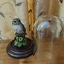Vintage Country Artists Miniature Owl Sculpture Image 4