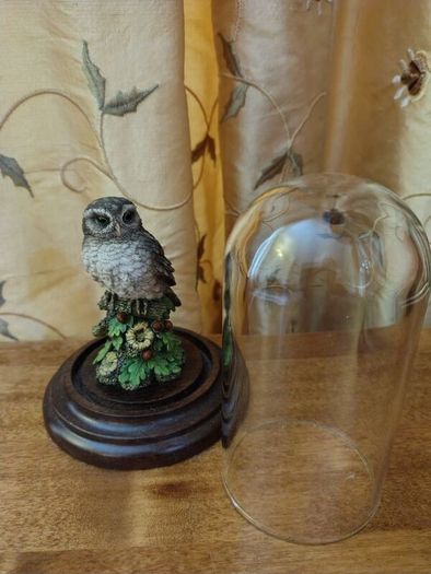 Vintage Country Artists Miniature Owl Sculpture