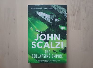 The Collapsing Empire Book #1 by John Scalzi (Science Fiction Paperback 2017)
