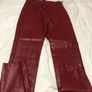 Ladies zara leather trousers size S Image 2