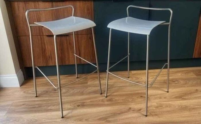2000s Set of 2 Chip B bar stools by Antti Kotilainen for Piiroinen, Finland