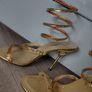 gold snake heels size 2-2,5 worn twice Image 10